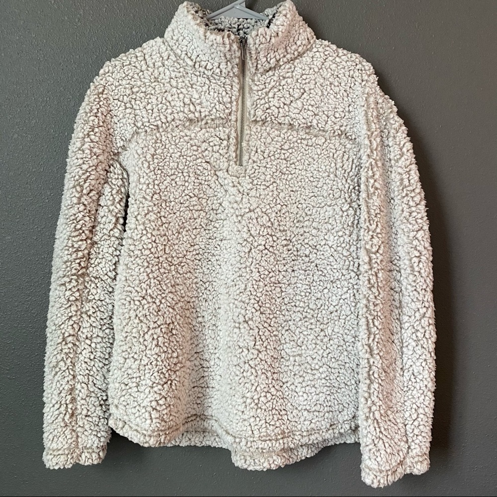 Thread and Supply Fleece Quarter Zip Pullover